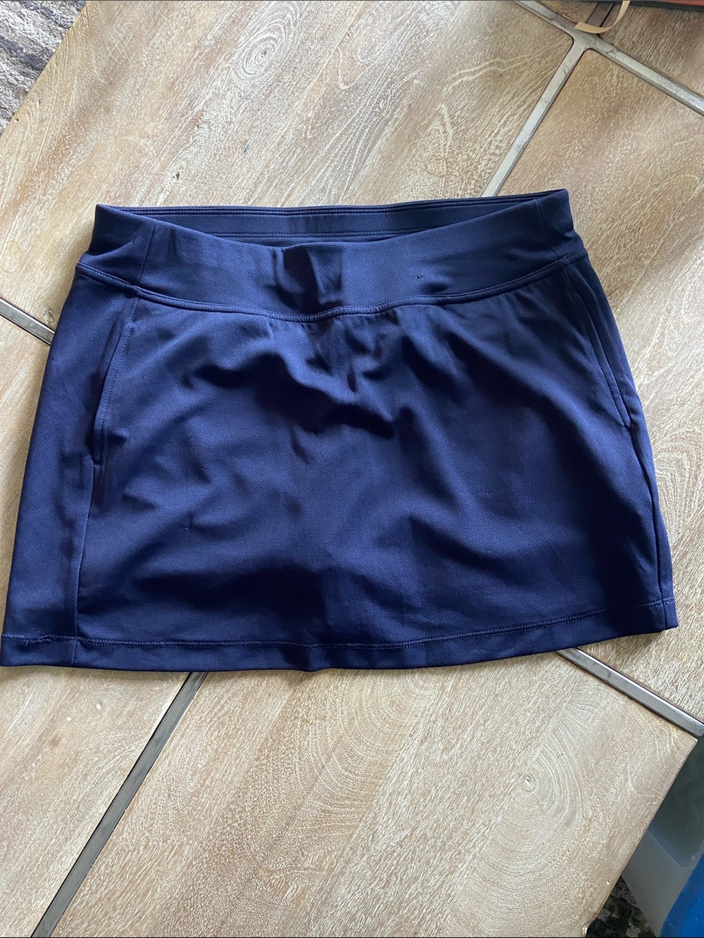 PGA Tour Navy Athletic Skort with Pockets
